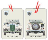 MG TD MkII 1951-53 Air Freshener